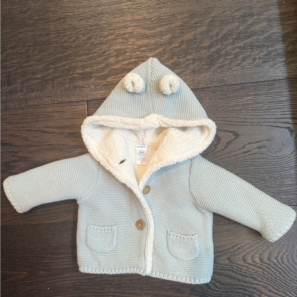Adorable Baby Hooded Cardigan